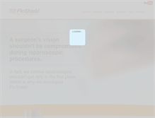 Tablet Screenshot of floshield.com